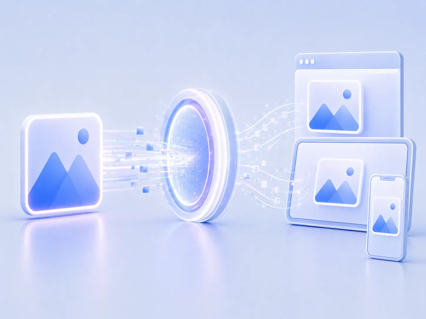 Automatic browser-aware image format and quality optimization
