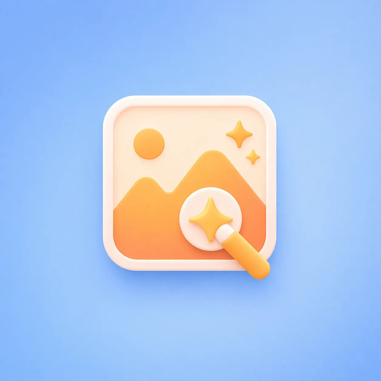 Generated image previews for AI and builder tool workflows